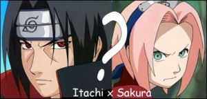 Itachi x Sakura ... uh, wut?  Naruto copyright Viz Media/Masashi Kishimoto